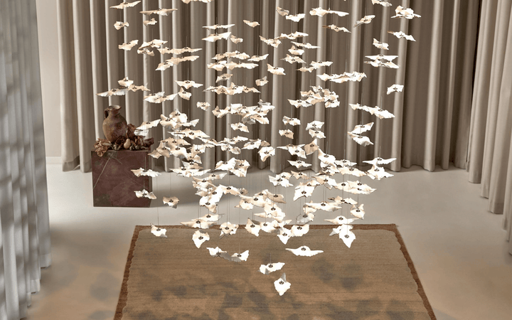 Leaf Twisted Sculptural Customize Chandelier - Vakkerlight