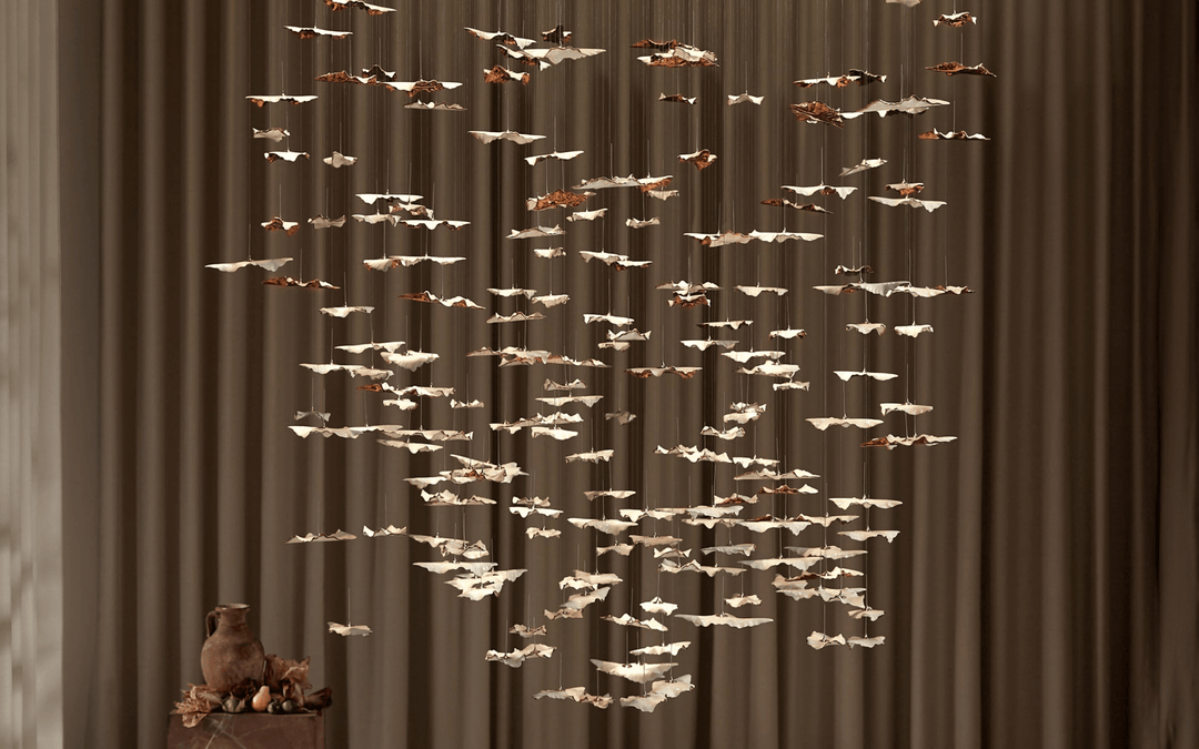 Leaf Twisted Sculptural Customize Chandelier - Vakkerlight