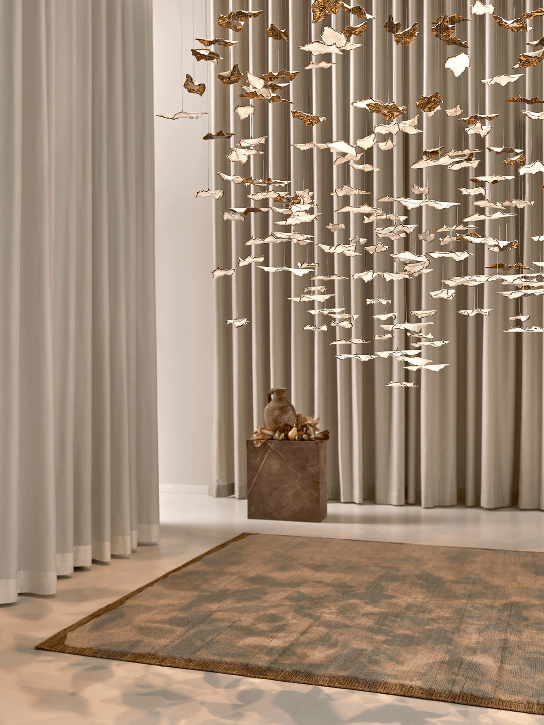 Leaf Twisted Sculptural Customize Chandelier - Vakkerlight