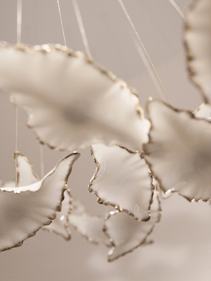 Leaf Twisted Sculptural Customize Chandelier - Vakkerlight