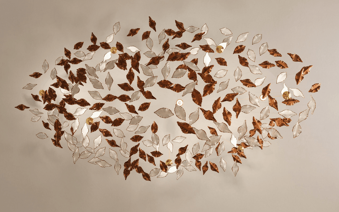 Leaf Twisted Sculptural Customize Chandelier - Vakkerlight