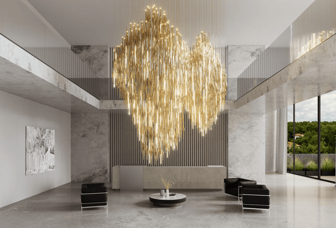 Vitara Glass Drop Customize Chandelier - Vakkerlight