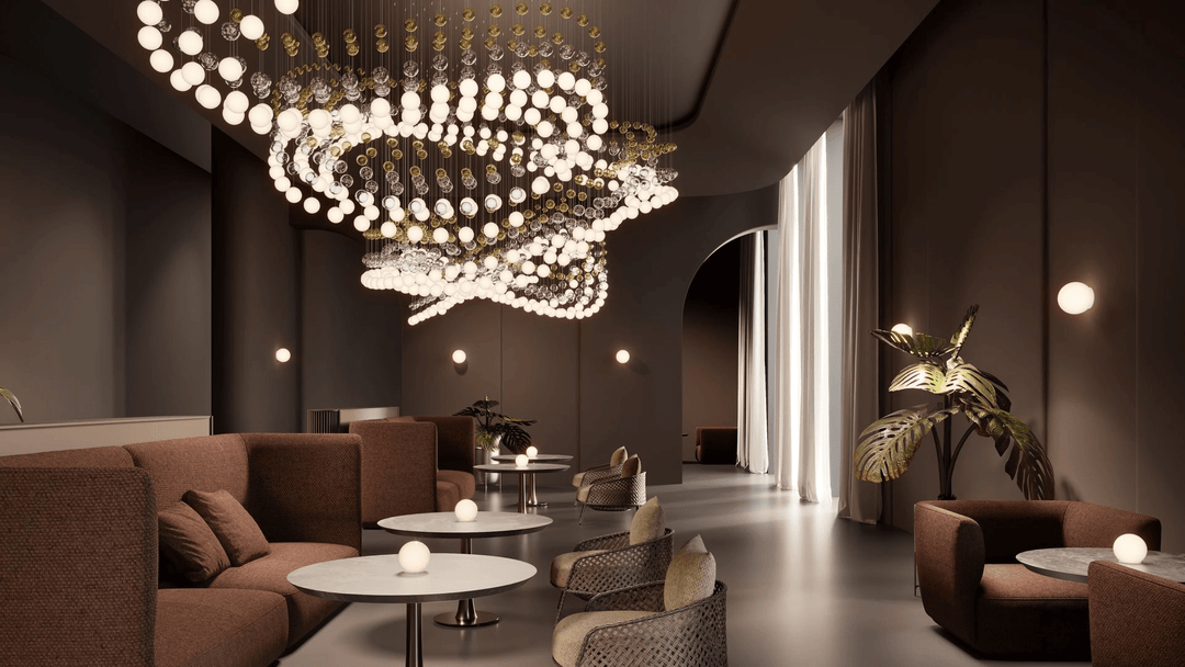 Pearl Curtain Customize Chandelier - Vakkerlight