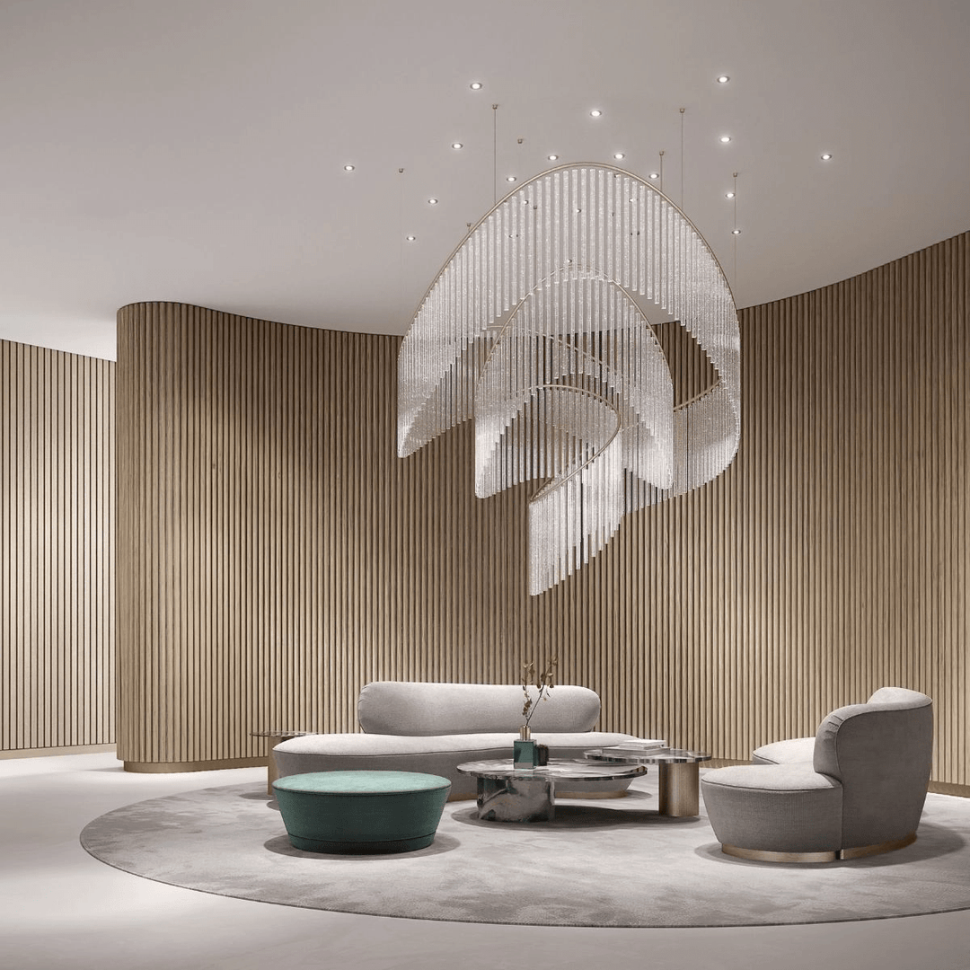 Crystal Spin Customize Chandelier - Vakkerlight