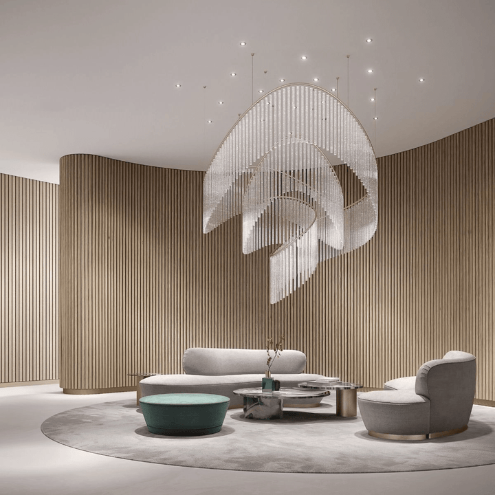 Crystal Spin Customize Chandelier - Vakkerlight