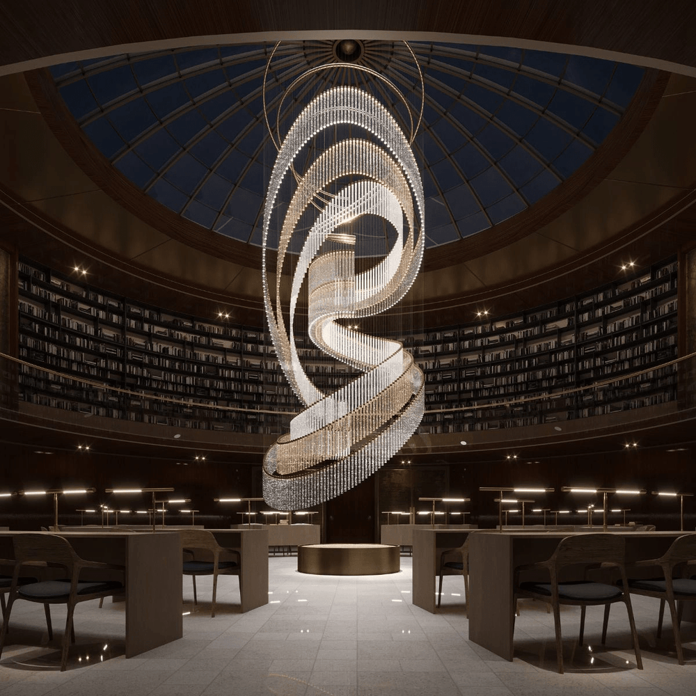 Crystal Spin Customize Chandelier - Vakkerlight