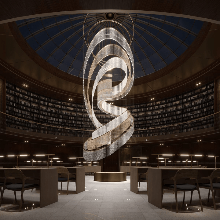 Crystal Spin Customize Chandelier - Vakkerlight