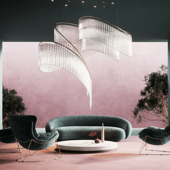 Crystal Spin Customize Chandelier - Vakkerlight