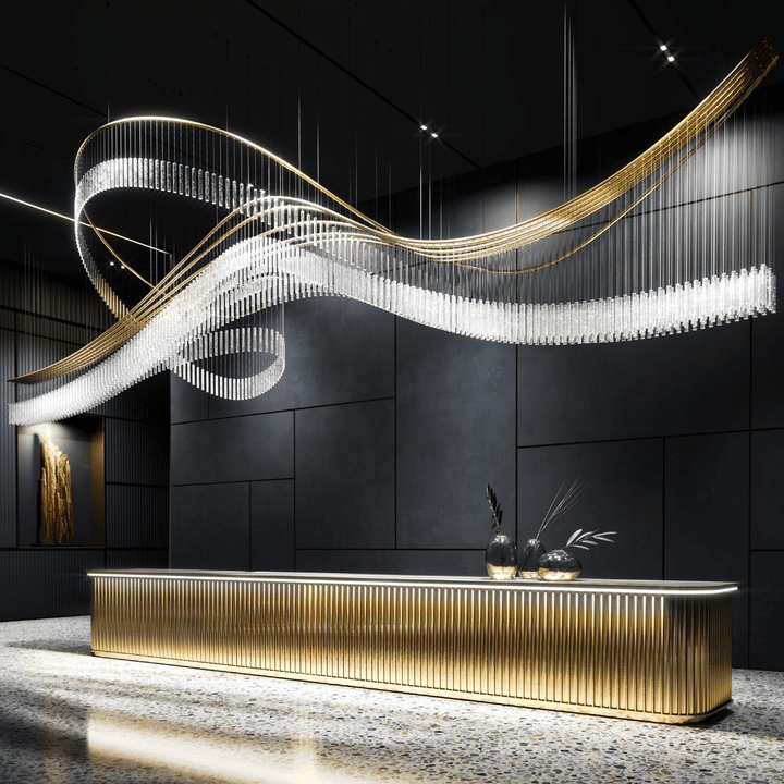 Crystal Spin Customize Chandelier - Vakkerlight