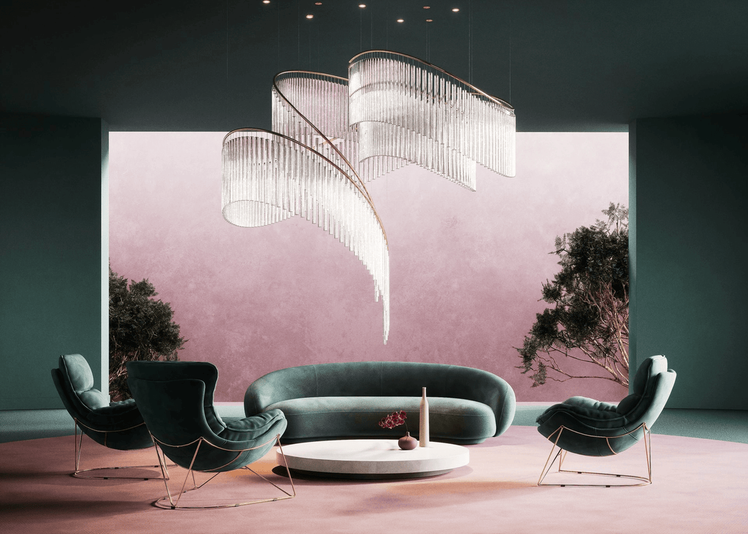 Crystal Spin Customize Chandelier - Vakkerlight