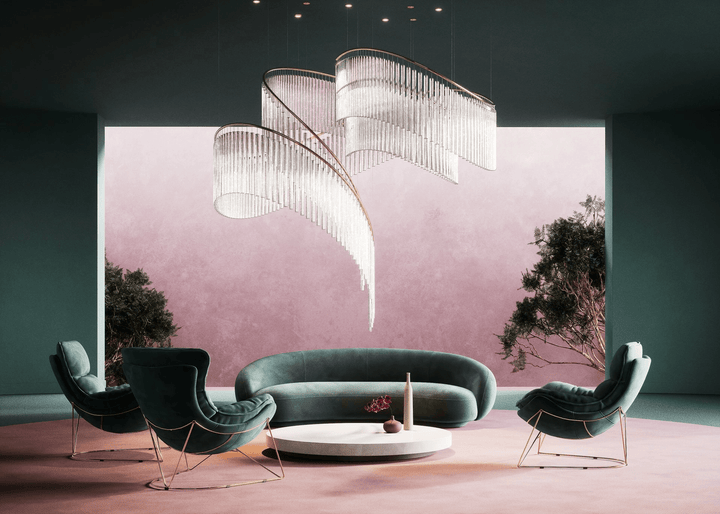 Crystal Spin Customize Chandelier - Vakkerlight