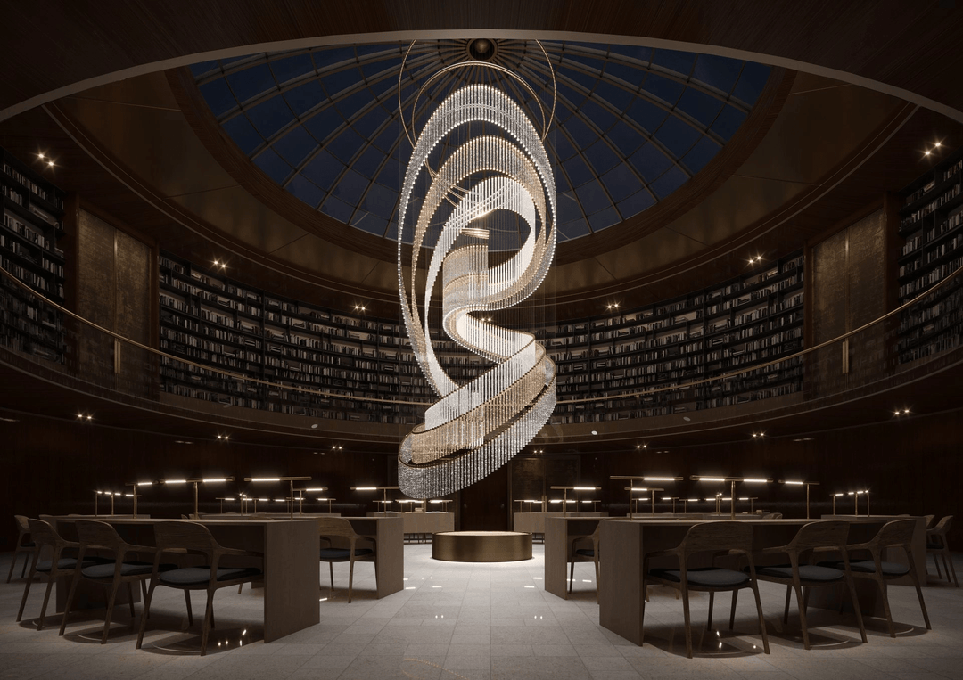 Crystal Spin Customize Chandelier - Vakkerlight