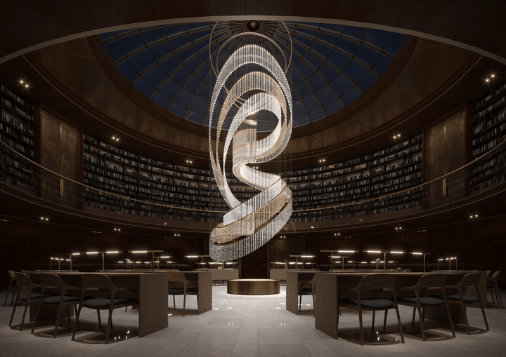 Crystal Spin Customize Chandelier - Vakkerlight