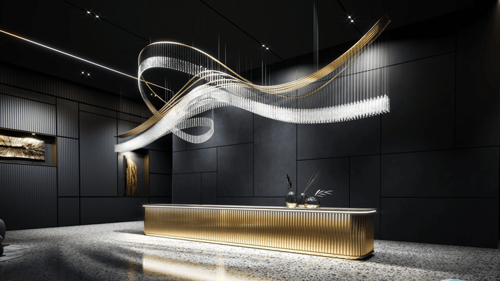 Crystal Spin Customize Chandelier - Vakkerlight