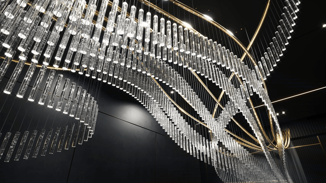 Crystal Spin Customize Chandelier - Vakkerlight