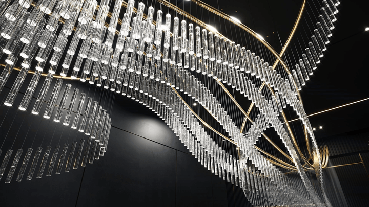 Crystal Spin Customize Chandelier - Vakkerlight