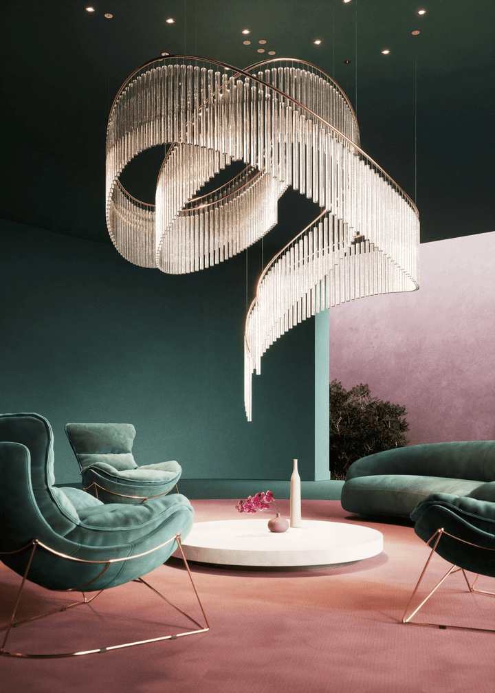 Crystal Spin Customize Chandelier - Vakkerlight