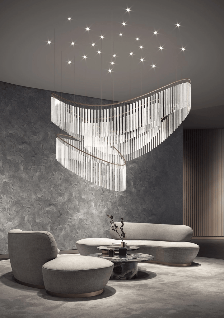 Crystal Spin Customize Chandelier - Vakkerlight