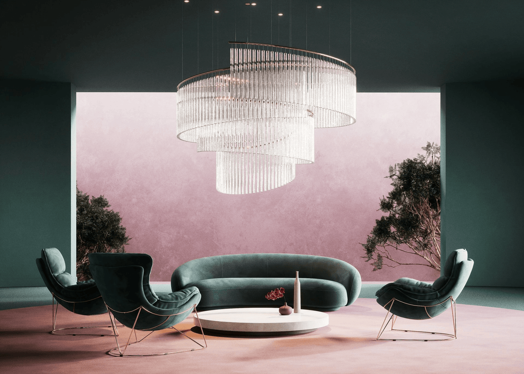 Crystal Spin Customize Chandelier - Vakkerlight