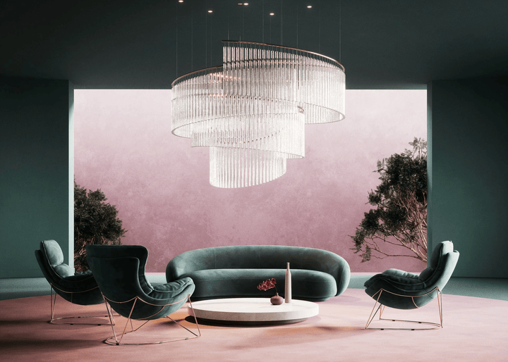 Crystal Spin Customize Chandelier - Vakkerlight