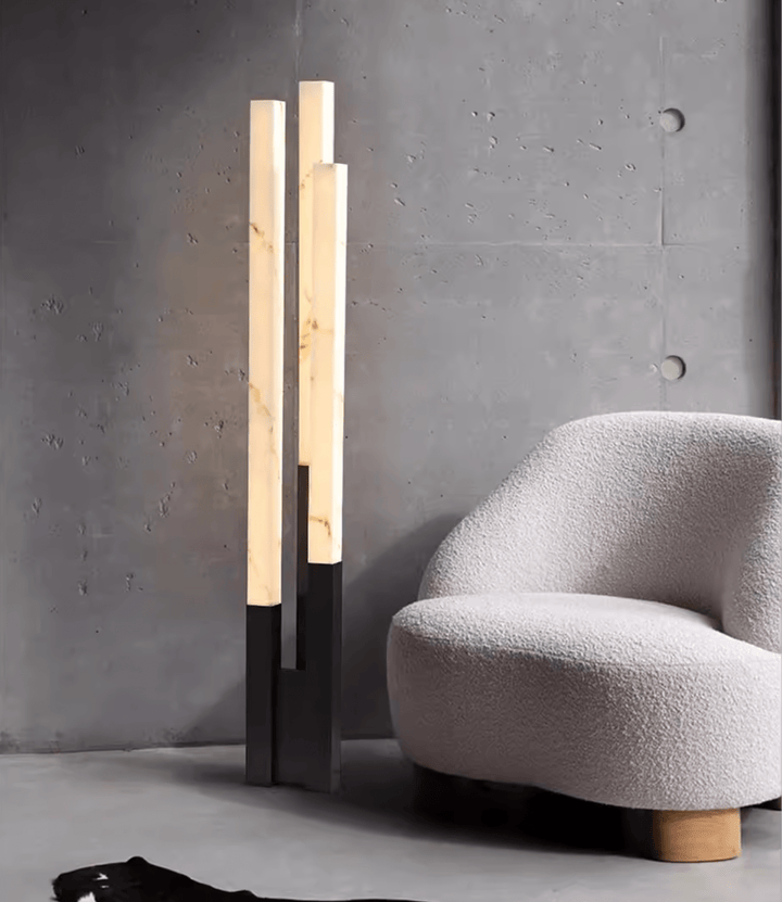 Callisto Alabaster Floor Lamp - Vakkerlight