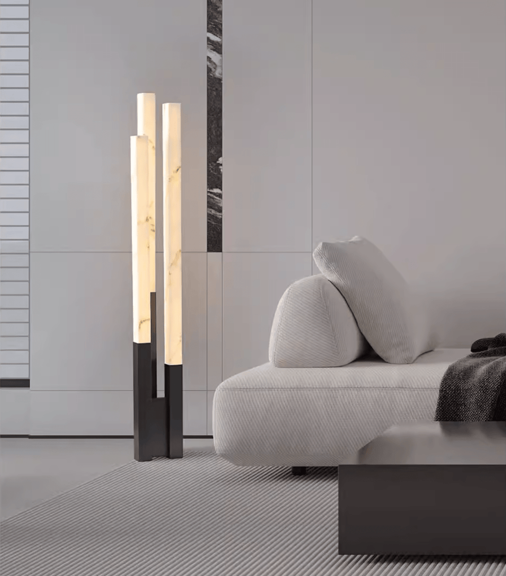 Callisto Alabaster Floor Lamp - Vakkerlight