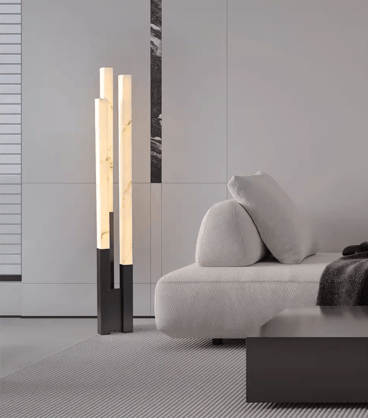 Callisto Alabaster Floor Lamp - Vakkerlight