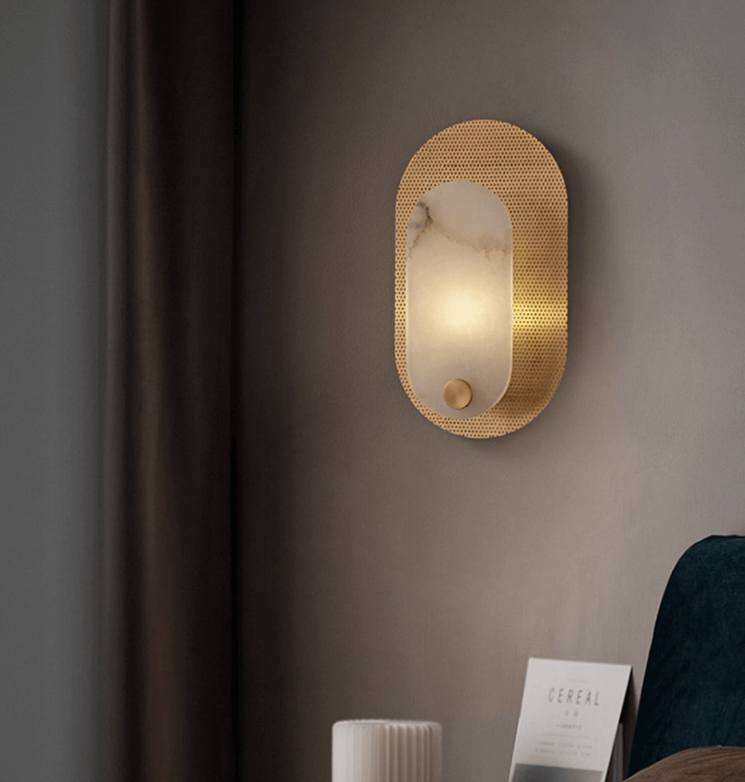 Perforated Oval Wall Sconce - Vakkerlight