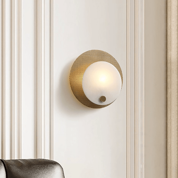 Lumen Alabaster Wall Light - Vakkerlight