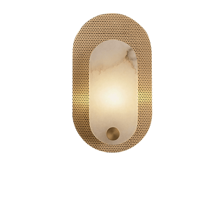 Perforated Oval Wall Sconce - Vakkerlight