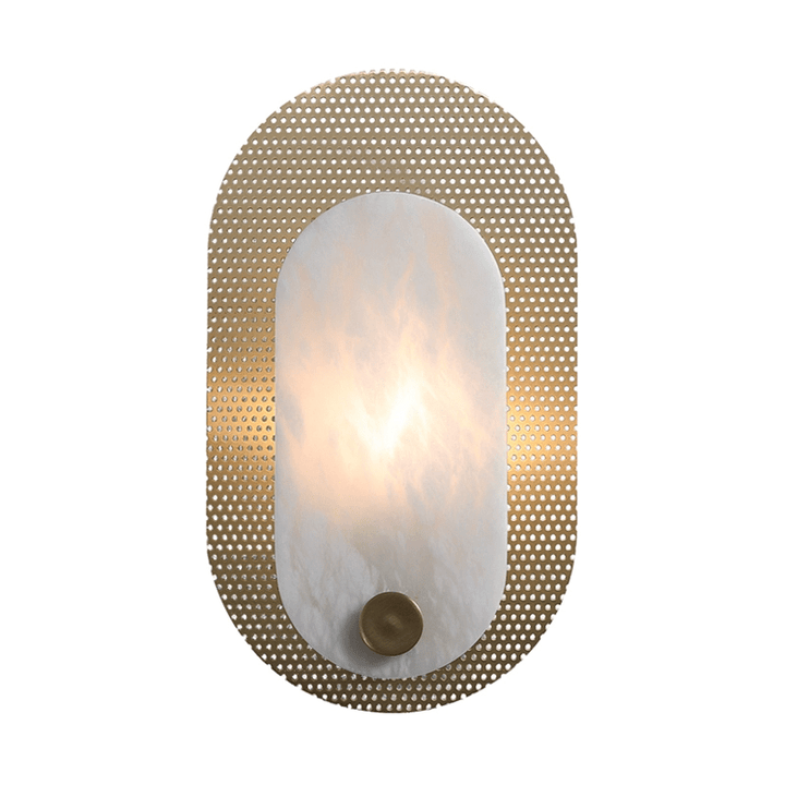 Perforated Oval Wall Sconce - Vakkerlight