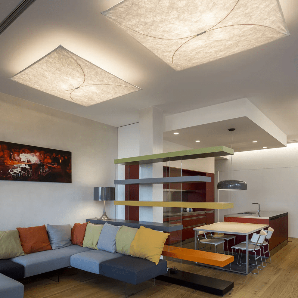 Kite Shaped Paper Ceiling Lamp - Vakkerlight