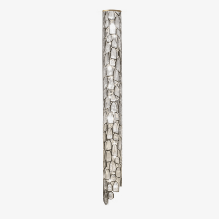 Crystal Mosaic Column Pendant Lamp - Vakkerlight