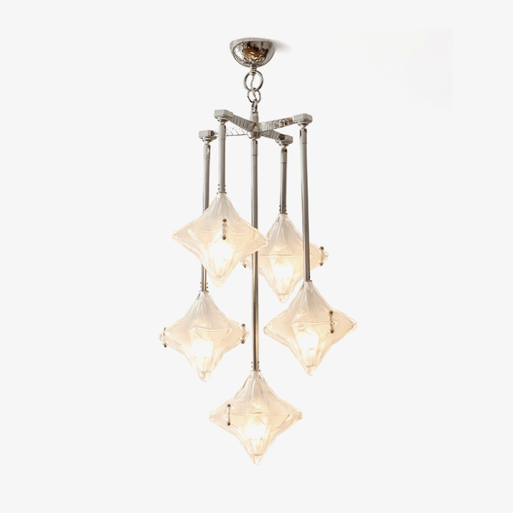 Elowen Long Prism Star Chandelier - Vakkerlight