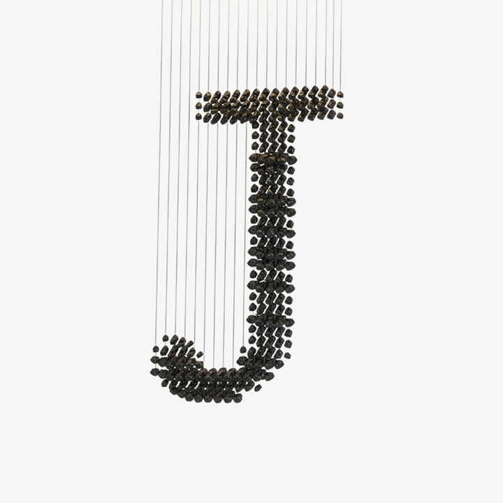 Charcoal Chandeliers J - Vakkerlight