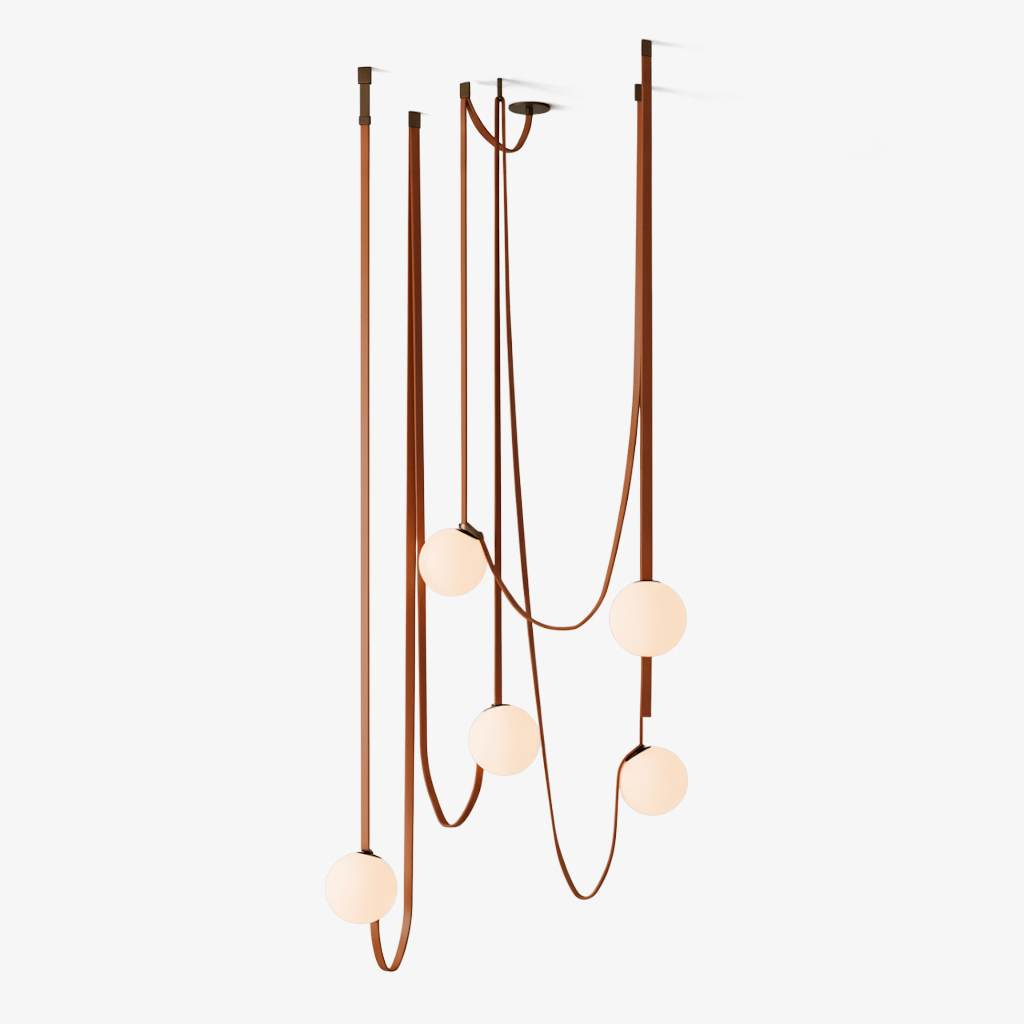 Multiple Belt Art Pendant Light - Vakkerlight