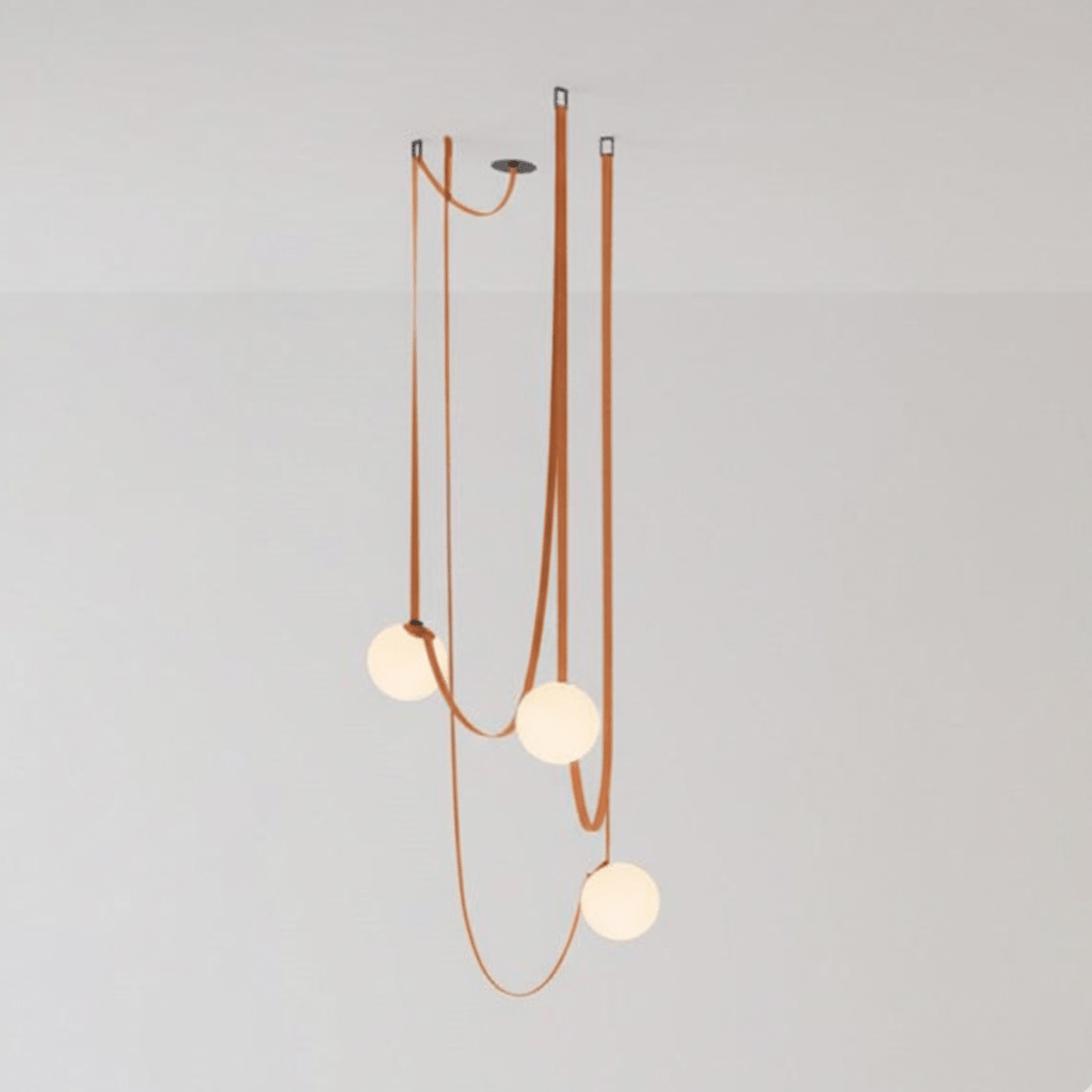 Multiple Belt Art Pendant Light - Vakkerlight