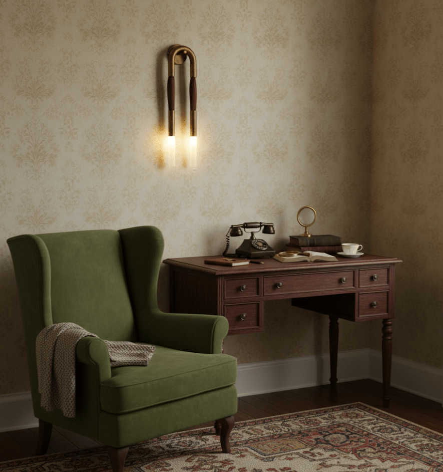 Horsehair Wall Lamp - Vakkerlight