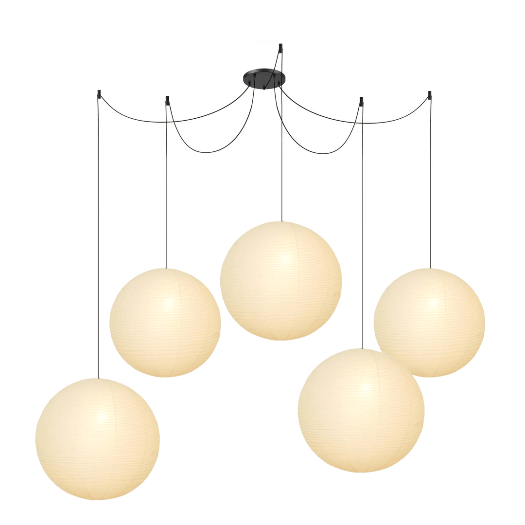 Washi Paper Round Series Pendant Lamp - Vakkerlight