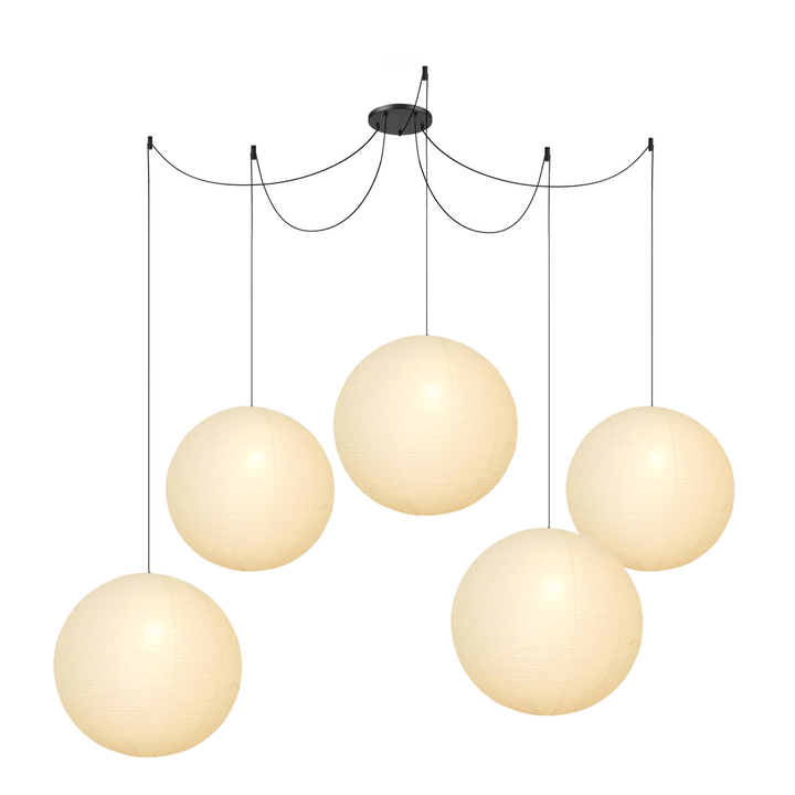 Washi Paper Round Series Pendant Lamp - Vakkerlight