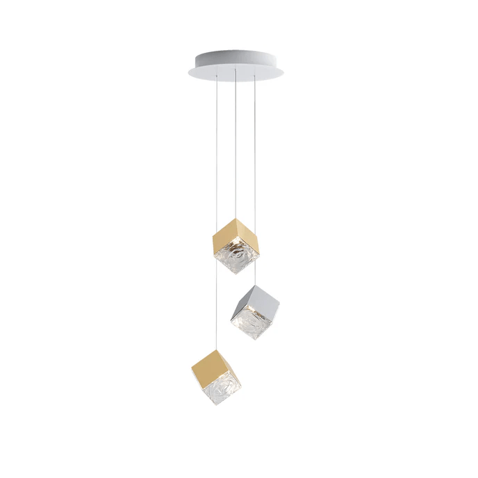 Cubic Luster Cascade Chandelier - Vakkerlight