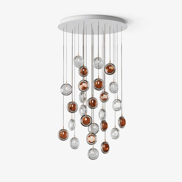 Lens Round Chandelier - Vakkerlight