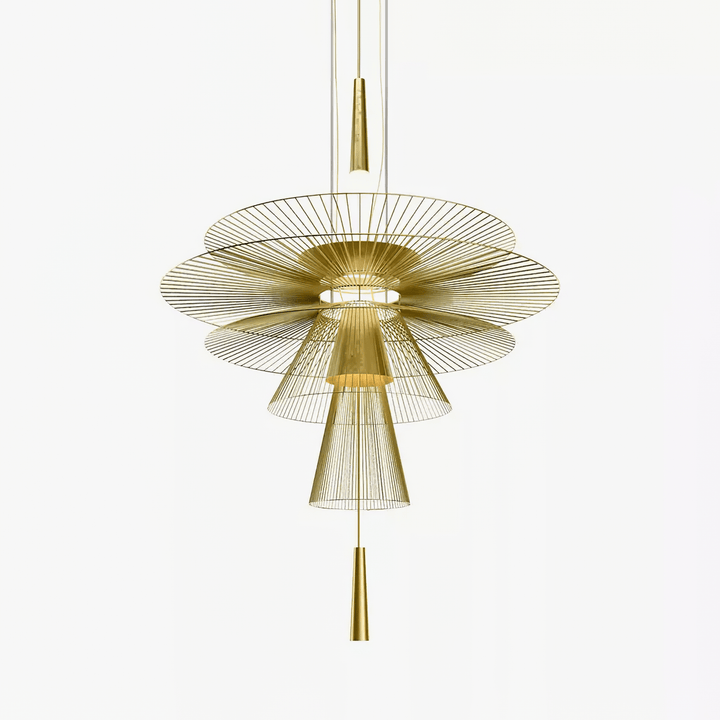 Golden Radiance Chandelier - Vakkerlight