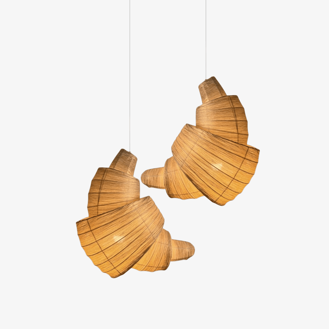 Croissant Fabric Pendant Light - Vakkerlight