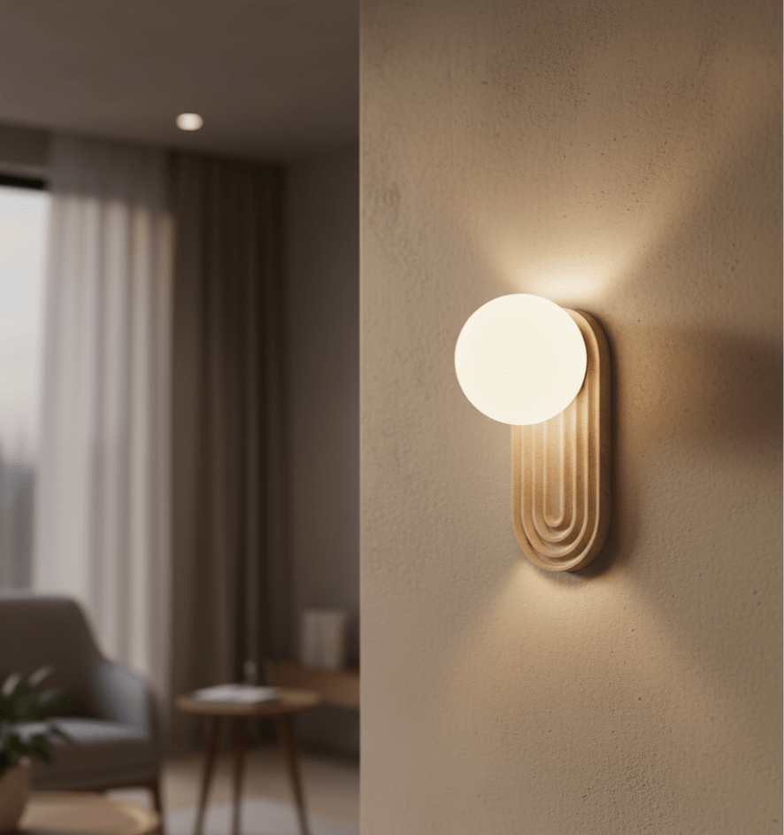 Arco Travertine Wall Light - Vakkerlight