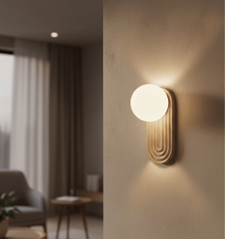 Arco Travertine Wall Light - Vakkerlight