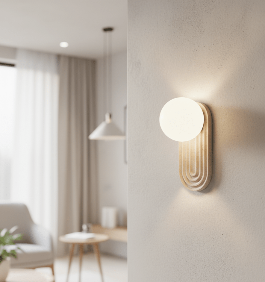 Arco Travertine Wall Light - Vakkerlight