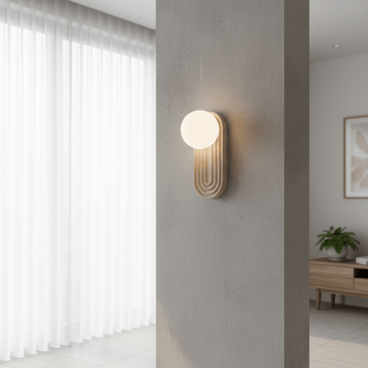 Arco Travertine Wall Light - Vakkerlight
