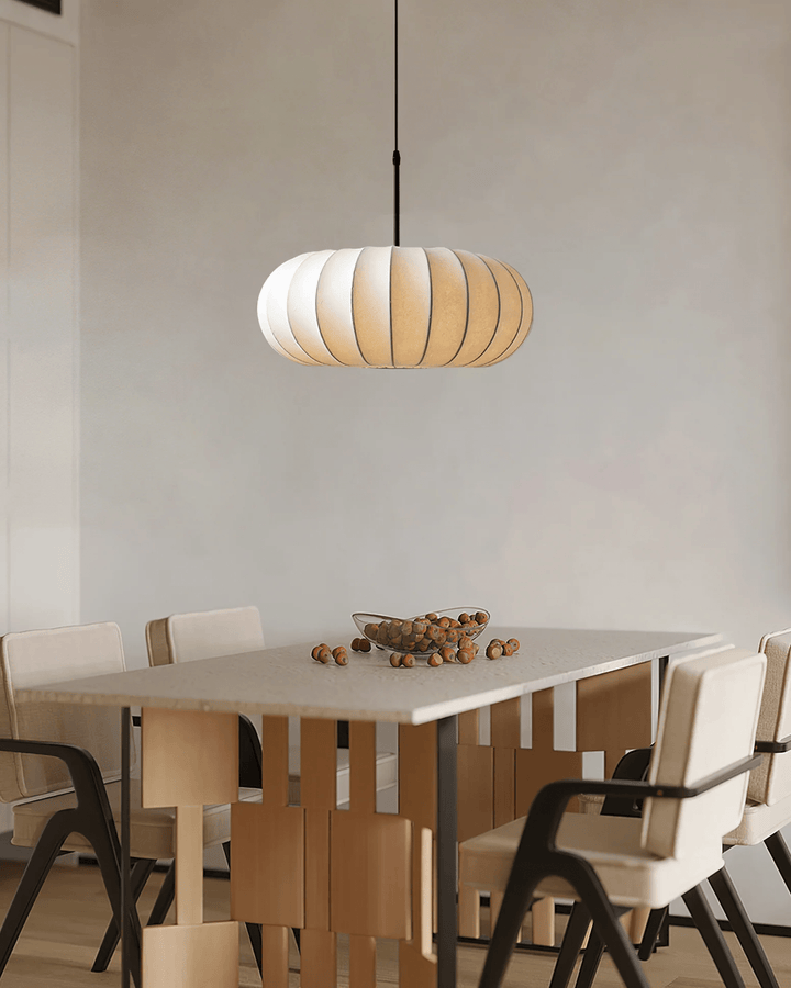 Lantern Silk Pendant Lamp - Vakkerlight