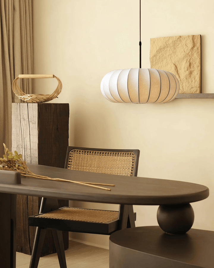 Lantern Silk Pendant Lamp - Vakkerlight